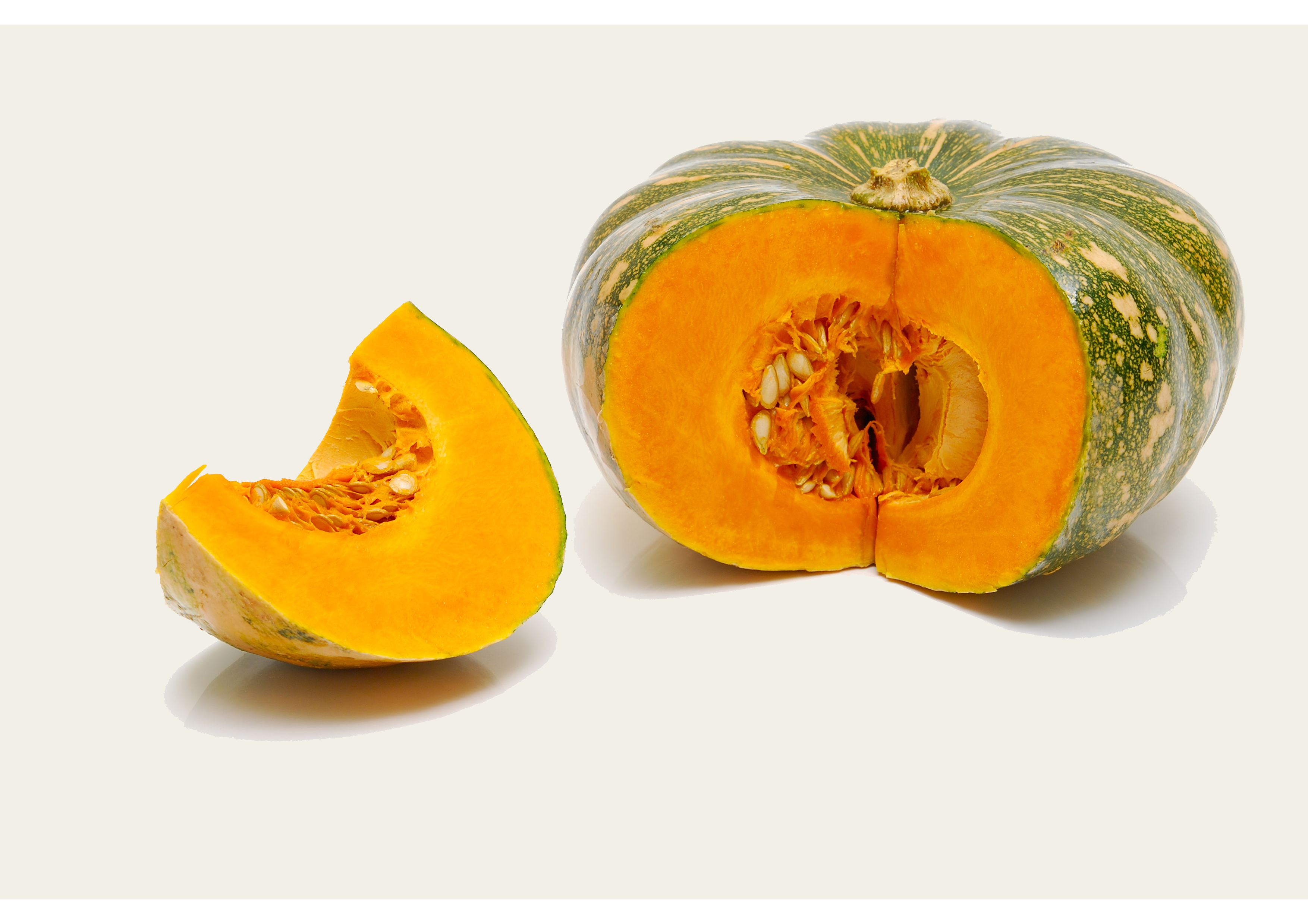 Japan Pumpkin / Viertel (perfekt für Halloween und herbstliche Tafel mit saisonalem Kürbis)