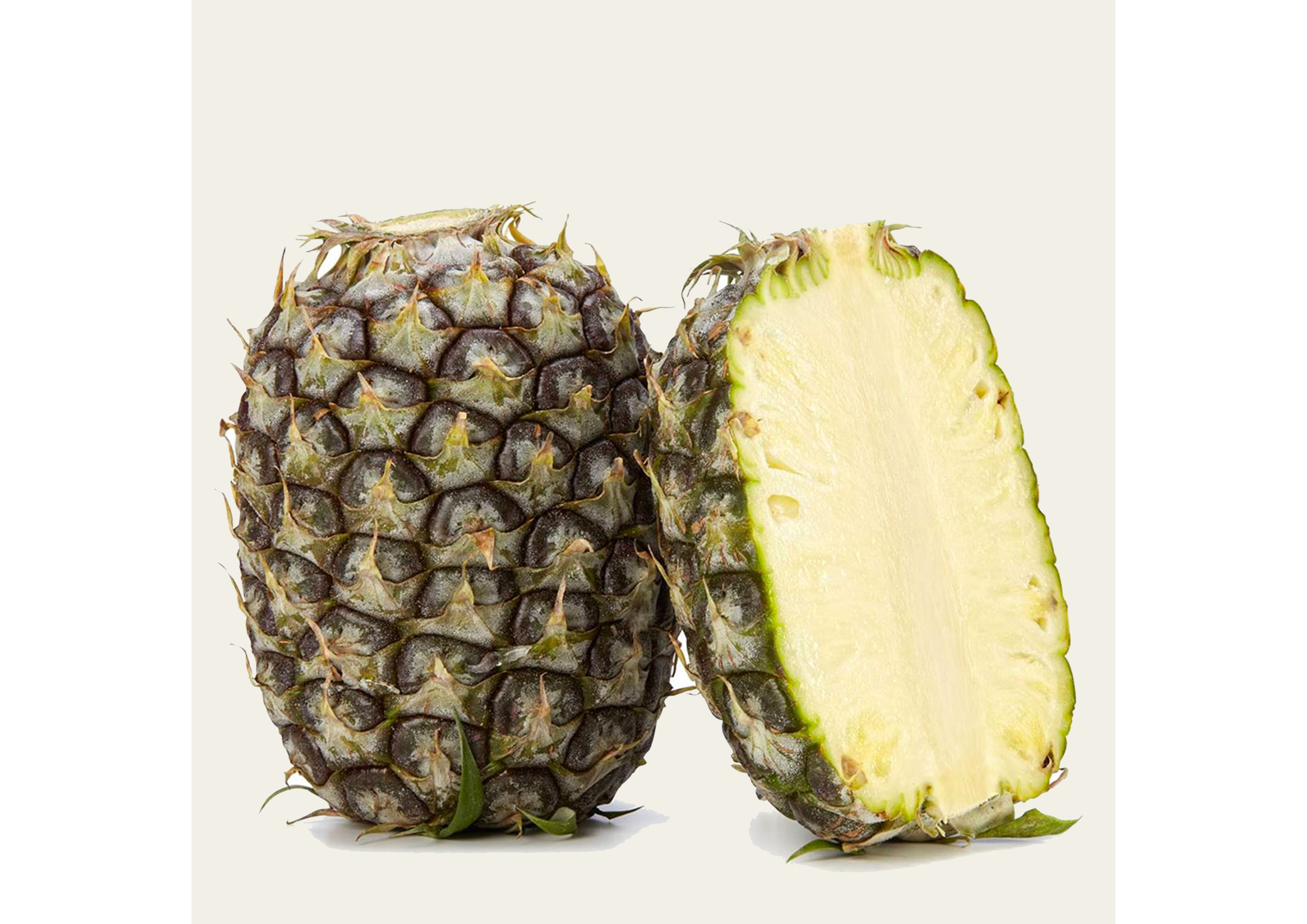 Ananas ohne Deckel – Stückweise